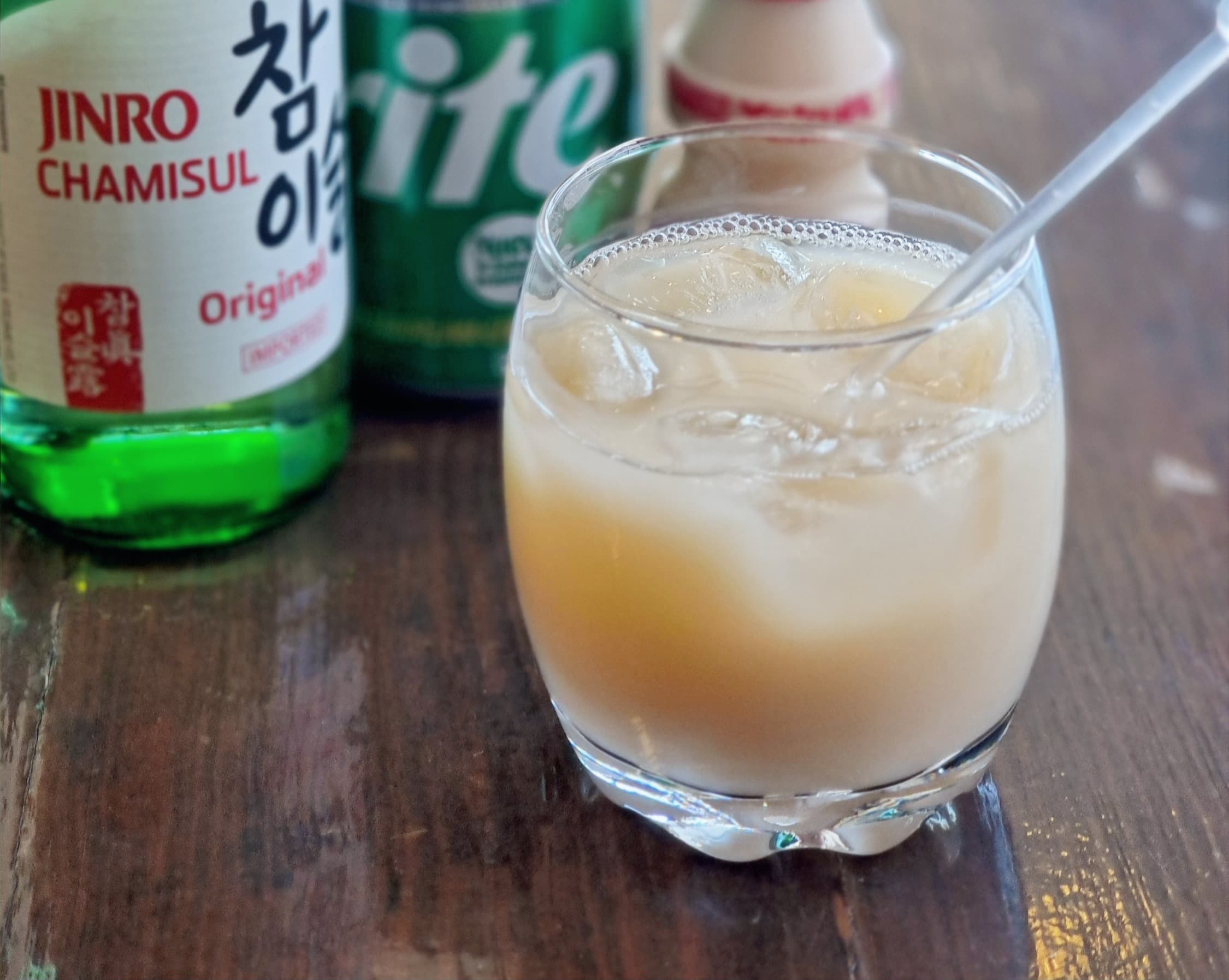 Coctel de soju